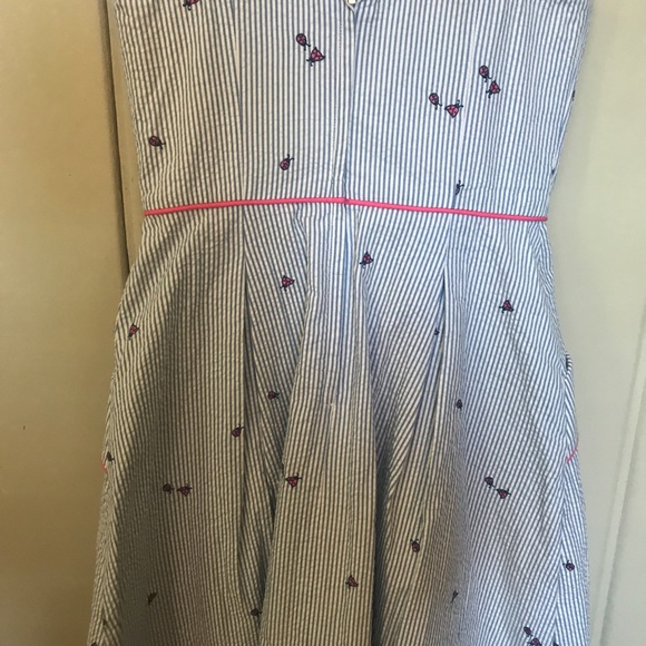 Lilly Pulitzer Ladybug Seersucker Dress Sz. 2 - Picture 5 of 7